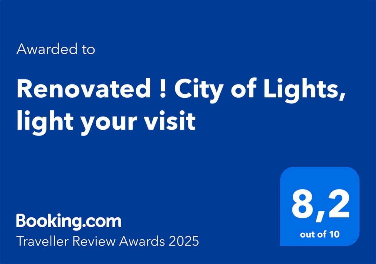 Renovated ! City Of Lights, Light Your Visit Paris Extérieur photo